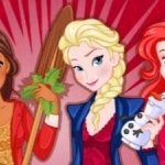 Постер игры Принцесса Секретный Санта | Princess Selret Santa